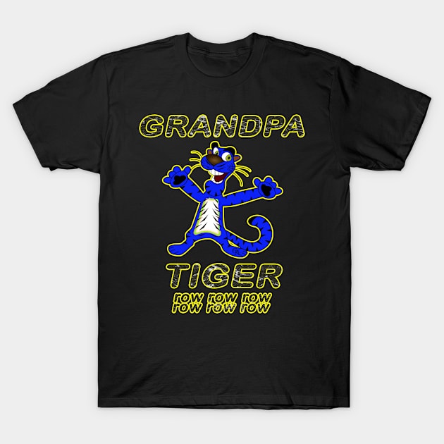 The Tiger In You For The Best Grandpa Ever T-Shirt by gdimido